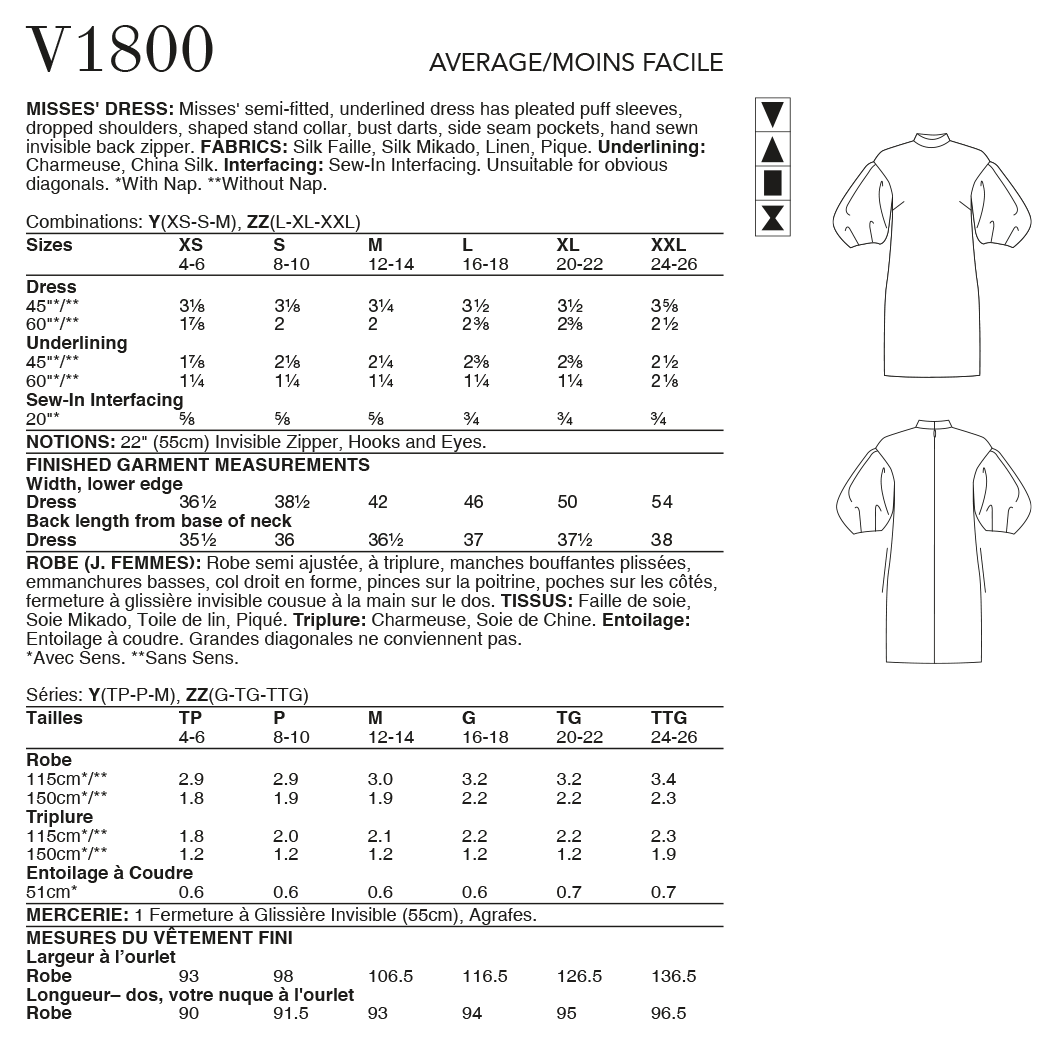 DRESS - V1800