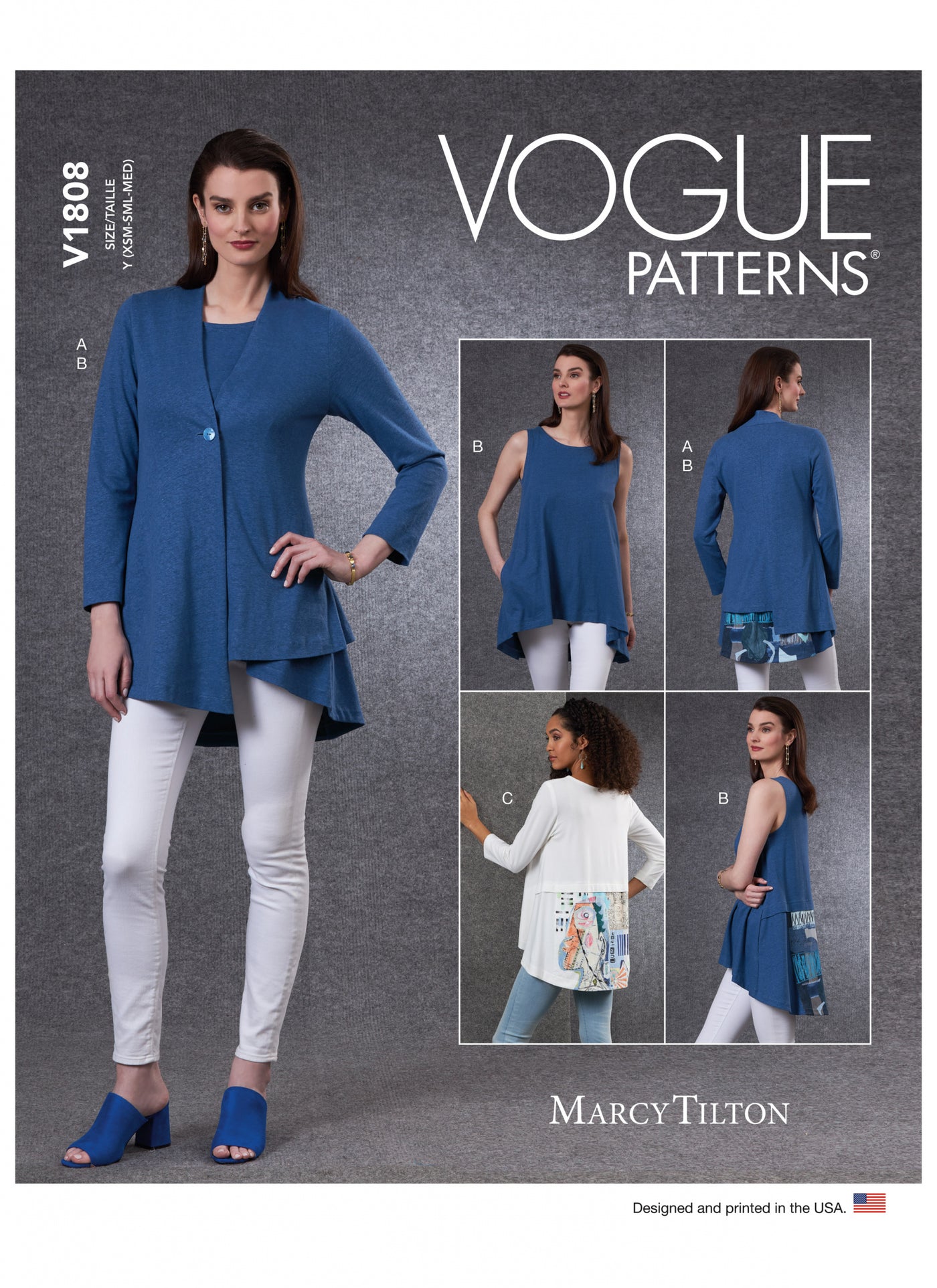 CARDIGAN/TUNIC - V1808
