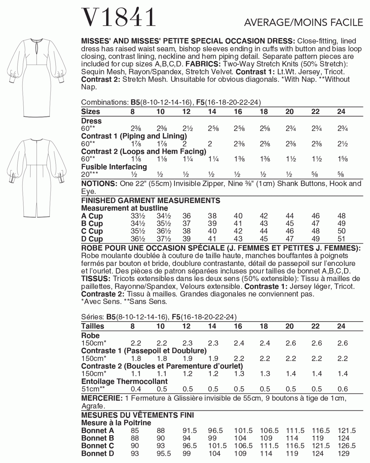 DRESS - V1841