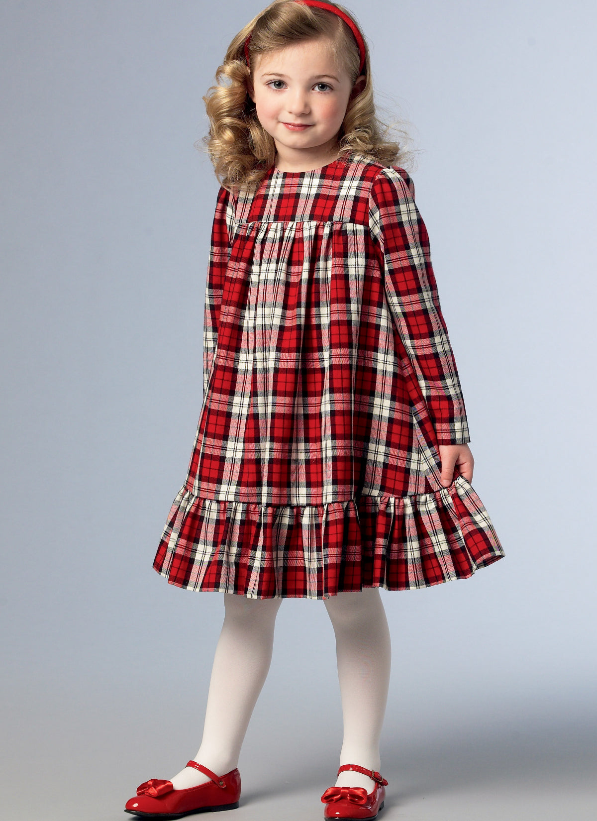 GIRLS' DRESS - V1857