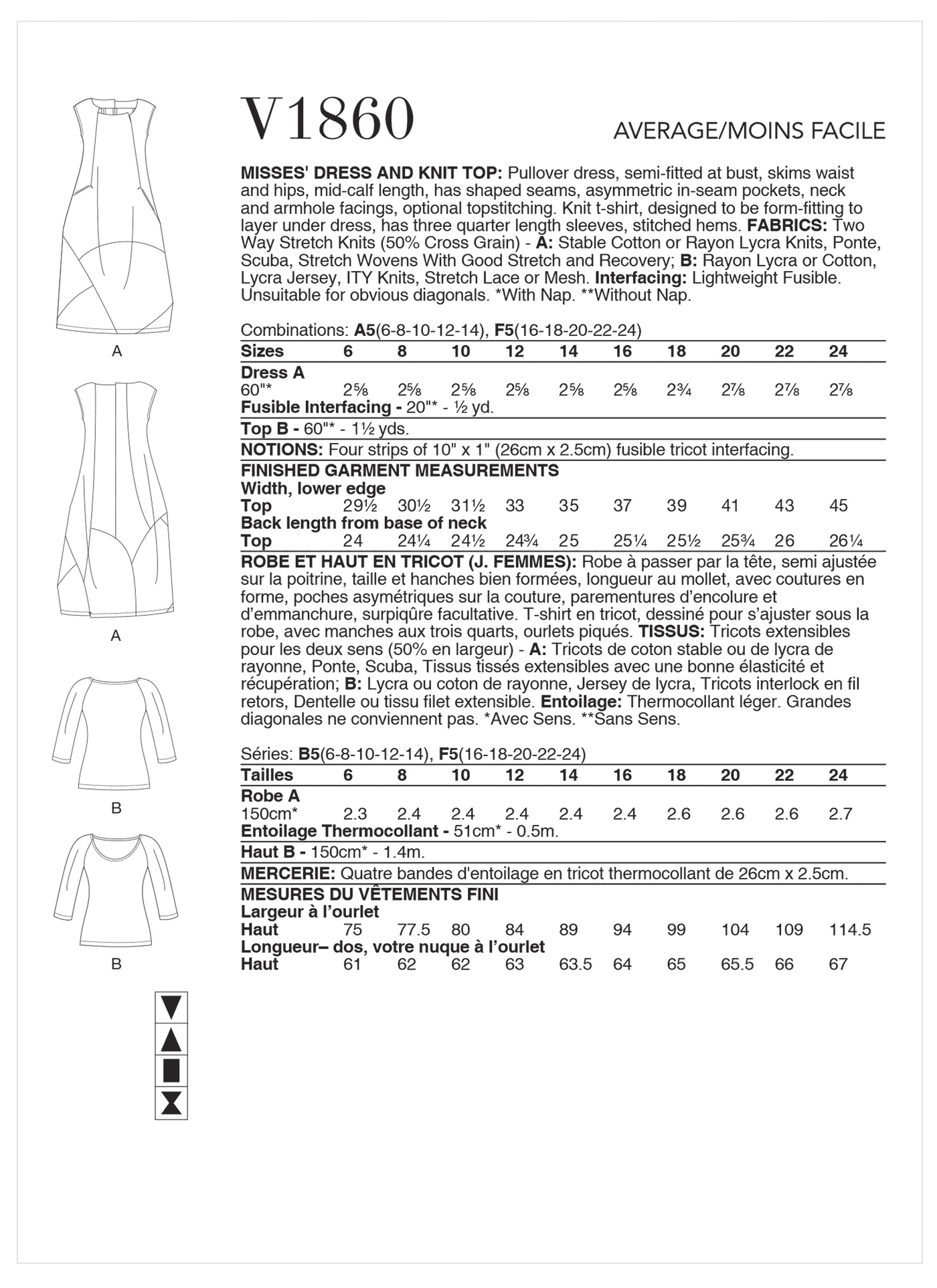 DRESS & TOP - V1860
