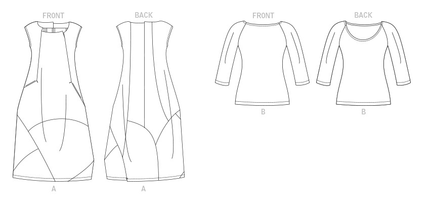 DRESS & TOP - V1860