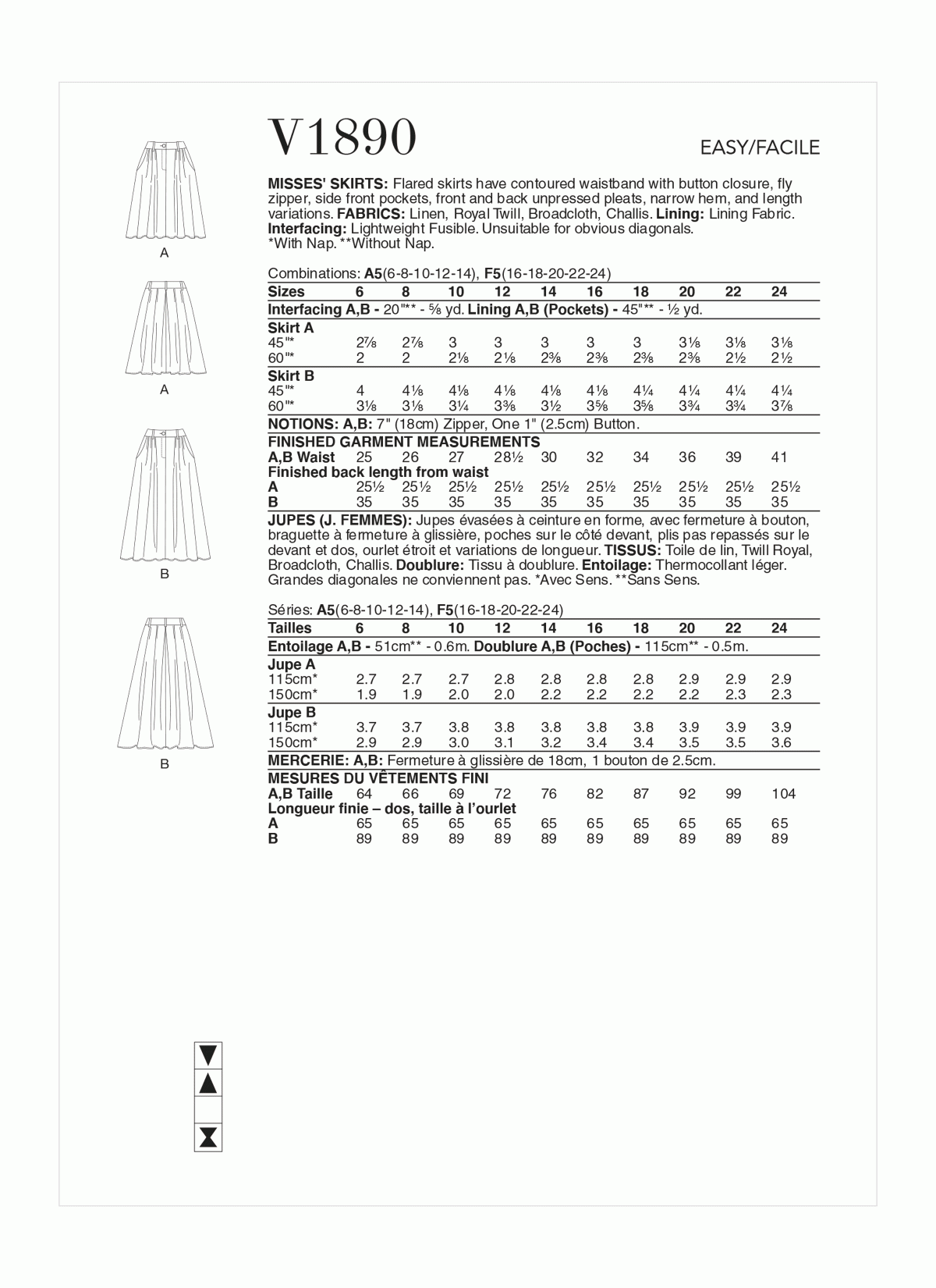 SKIRTS - V1890