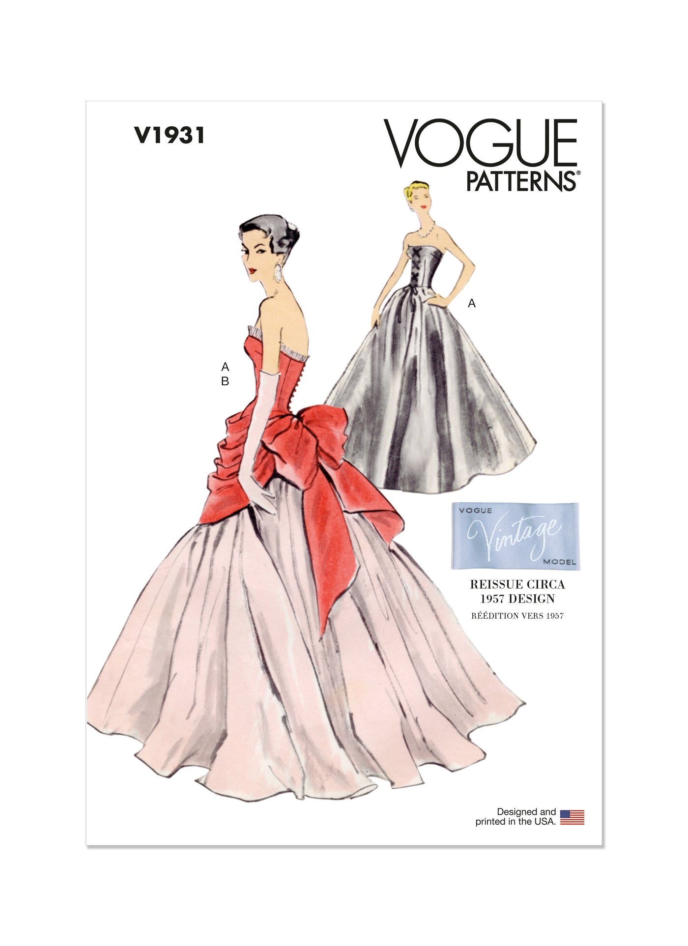 BODICE DRESS - V1931 BODICE DRESS - V1931