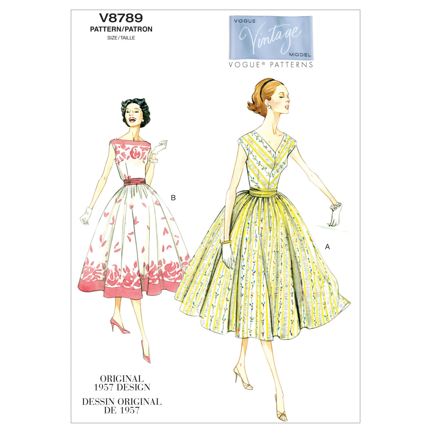 DRESS - V8789