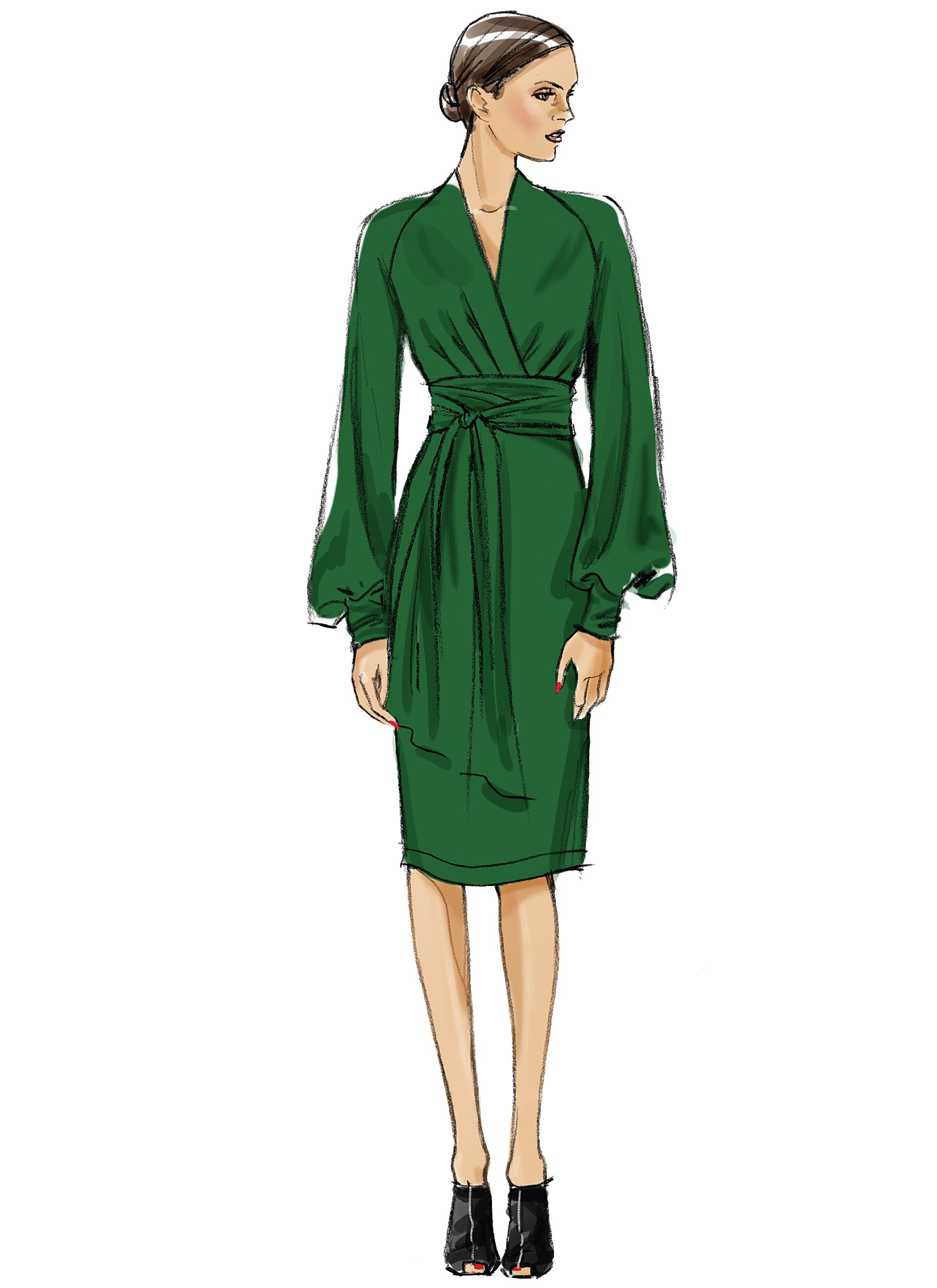 TUNIC/DRESS/TROUSERS - V8825