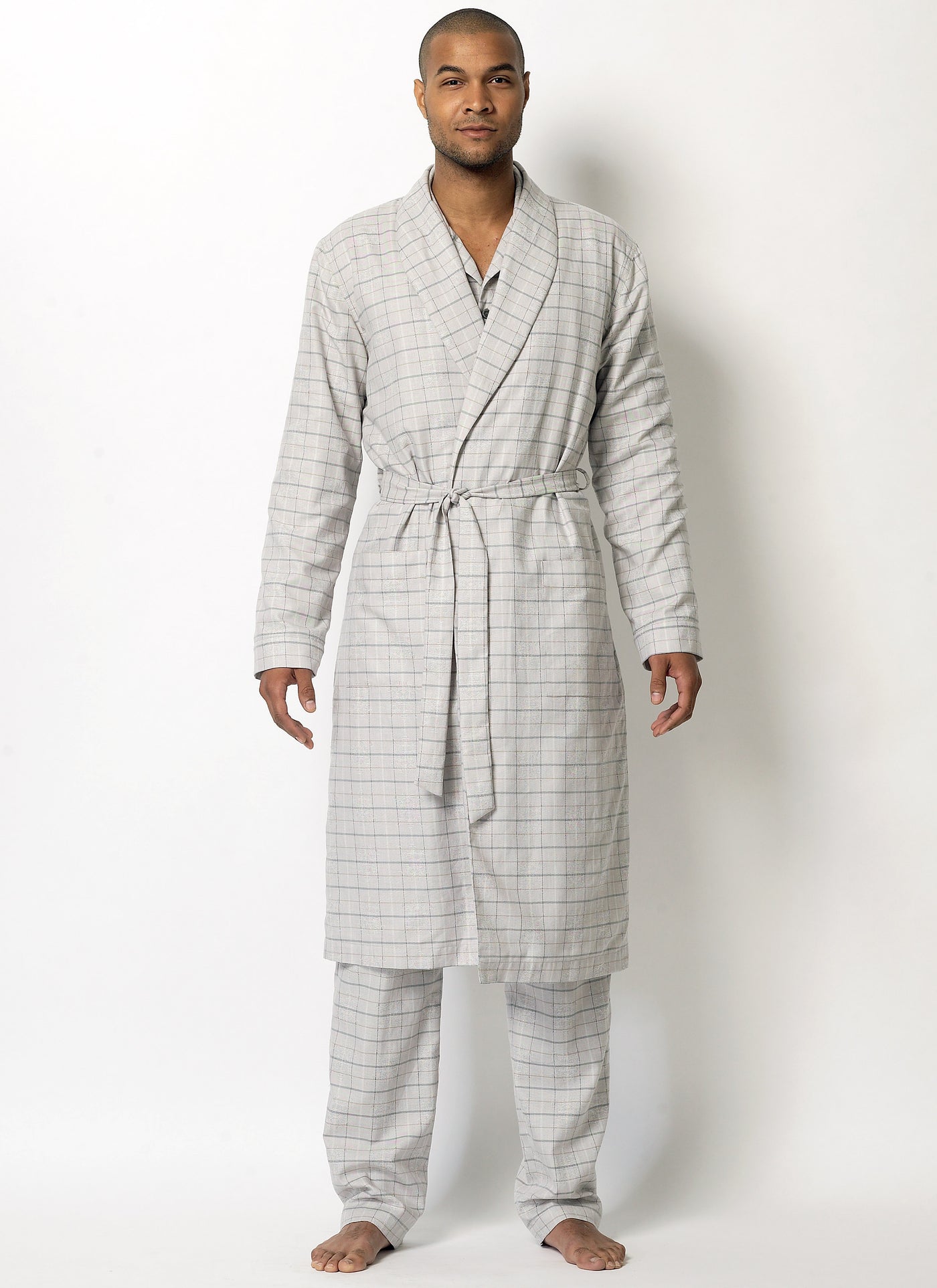 PYJAMA & ROBE SET - V8964
