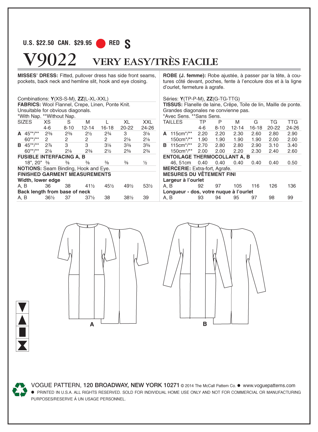 DRESS - V9022