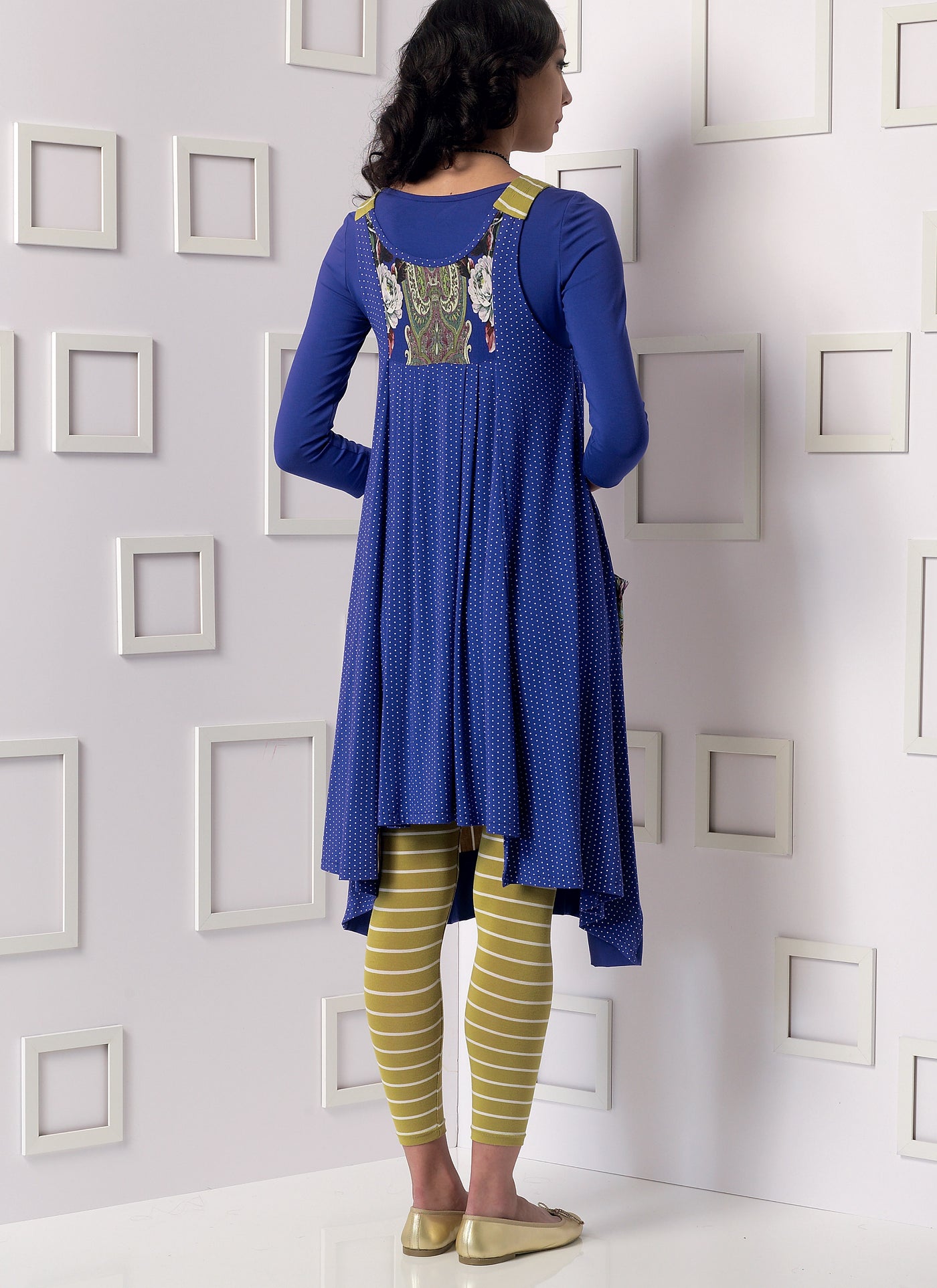 TOP/DRESS/LEGGINGS SET - V9108