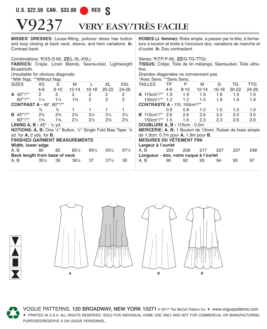 DRESS - V9237