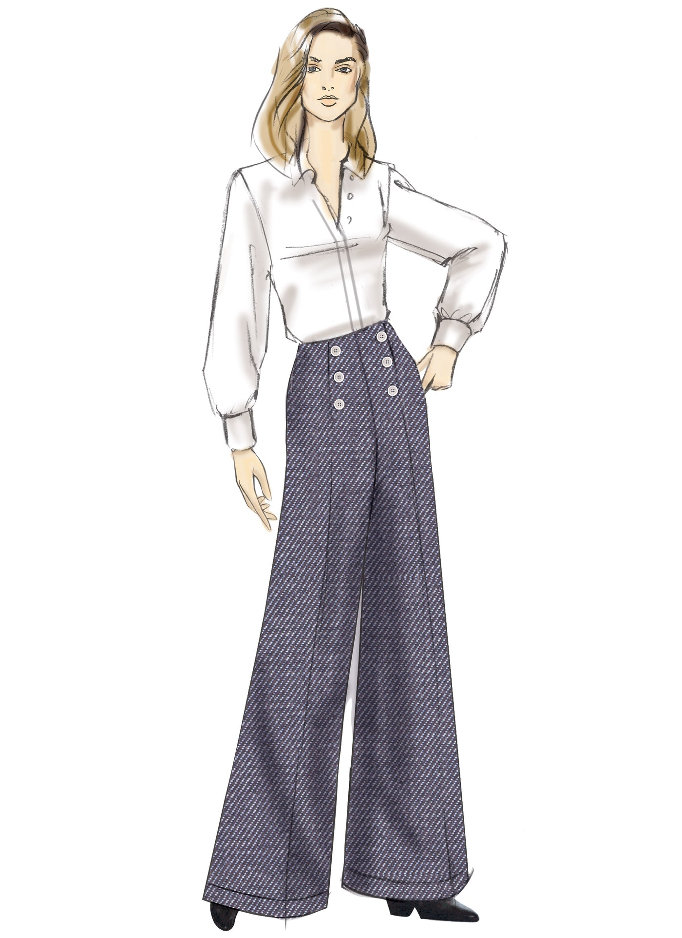 TROUSERS -  V9282