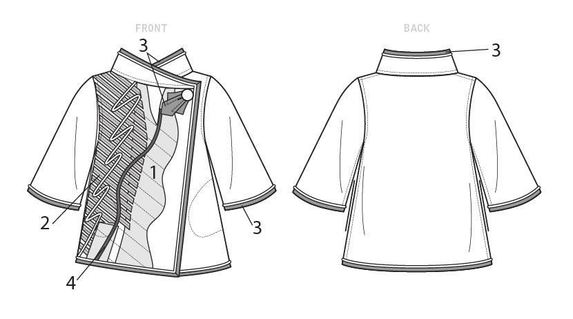 JACKET - V9341