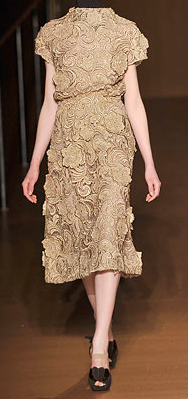 Sand Heavy Corded Lace