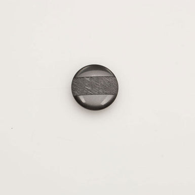 Medium Black Textured Button
