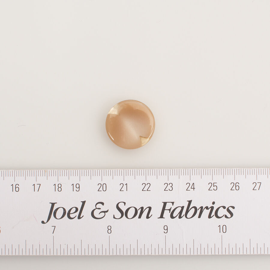 Light Brown/Sand Plastic Button - Large