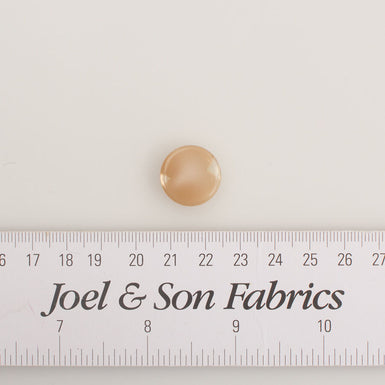 Light Brown/Sand Plastic Button - Small