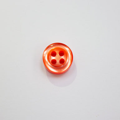Orange/Red Pearlised Shirting Button