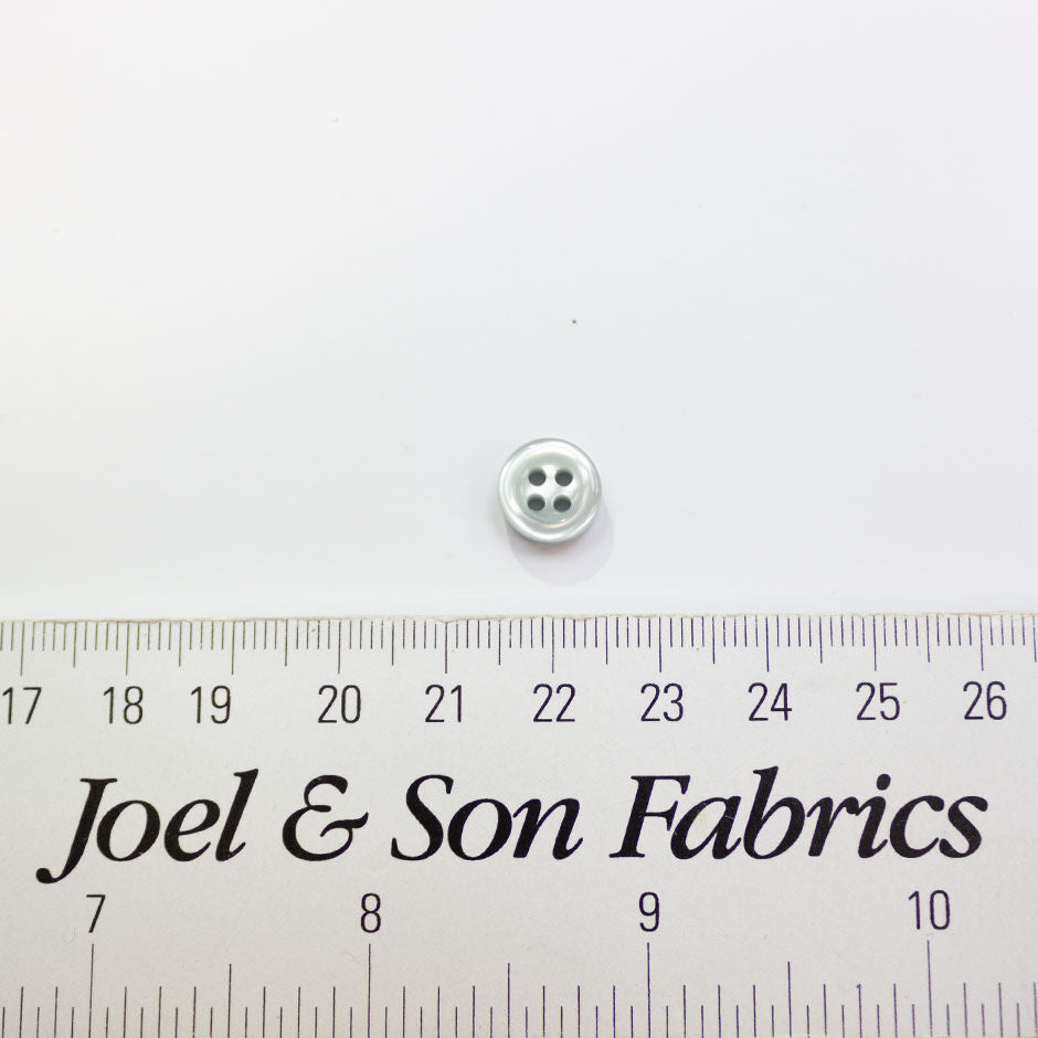 Duck Egg Blue Shirting Button