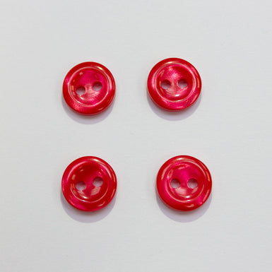 Rich Red Shirting Button