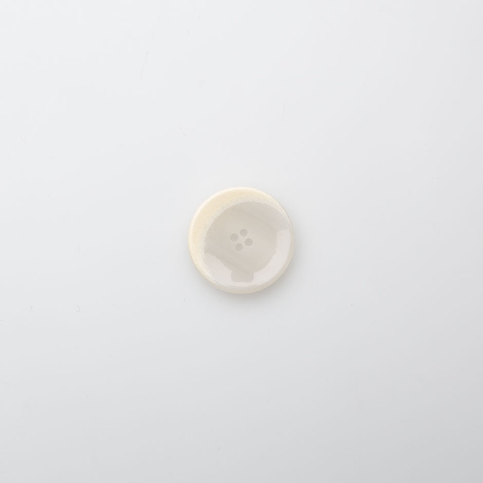 Ivory 'Moon' Jacket Button
