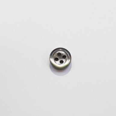 Deep Grey Pearlised Shirting Button