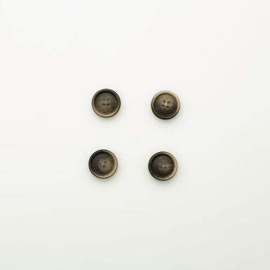 Tortoise Brown Jacket Button - Small