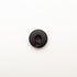 Matte Black Stitched Arrow Button - Large