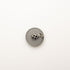 Grey Pearlised Stitched Arrow Button - Large