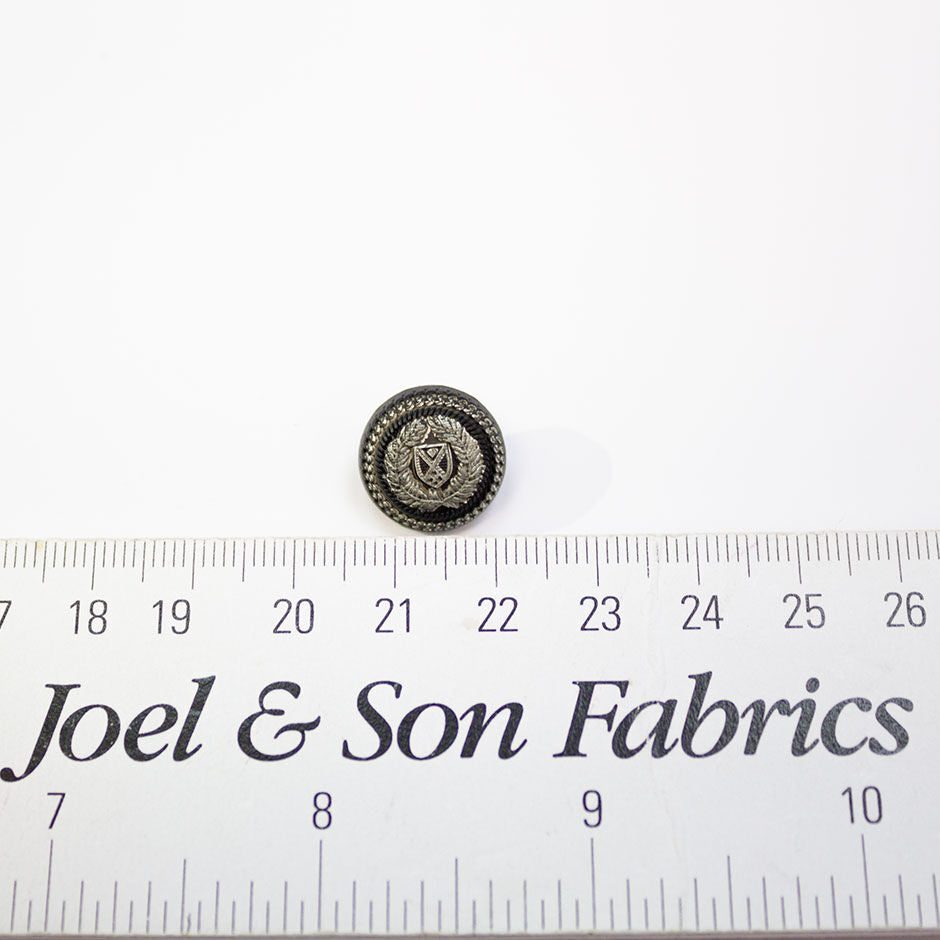 Crest & Chain Jacket Button - Small