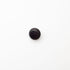 Black Round Ridged Button - Small
