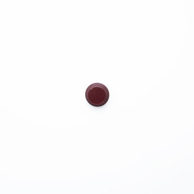Maroon Ridged Button - Small