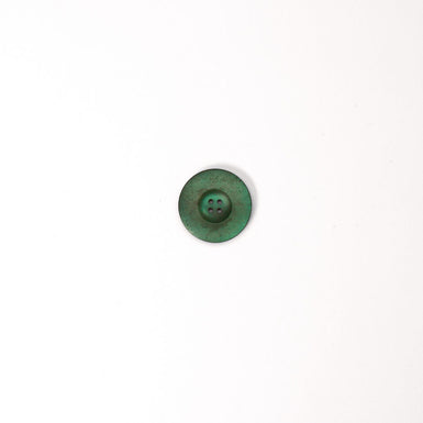 Large Forest Green Round Button