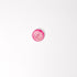 Candy Pink Pearlised Round Button