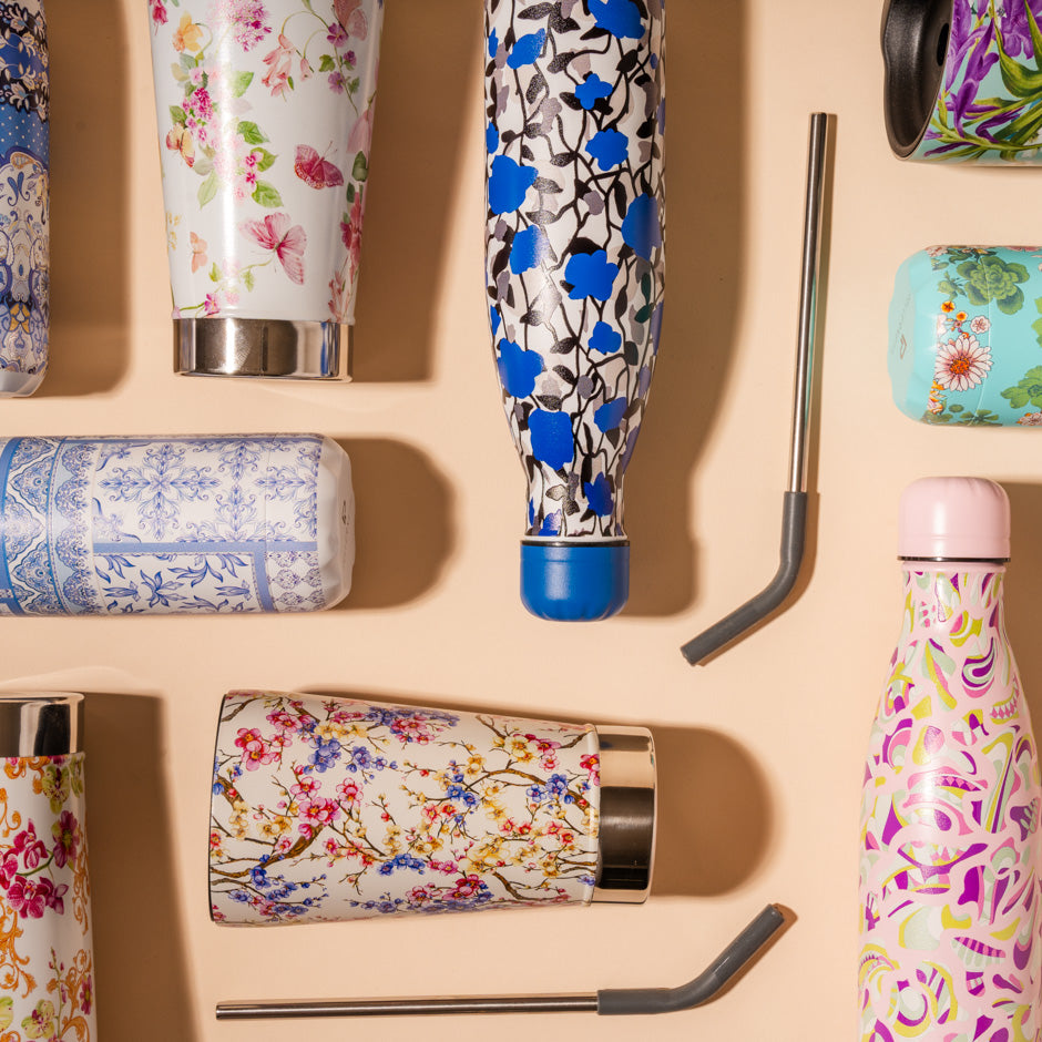 Pure Blossom Stainless Steel Bottle