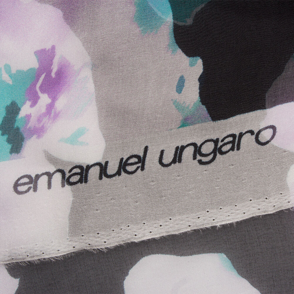 Bold Floral Ungaro Silk Chiffon (A 3.35m Piece)