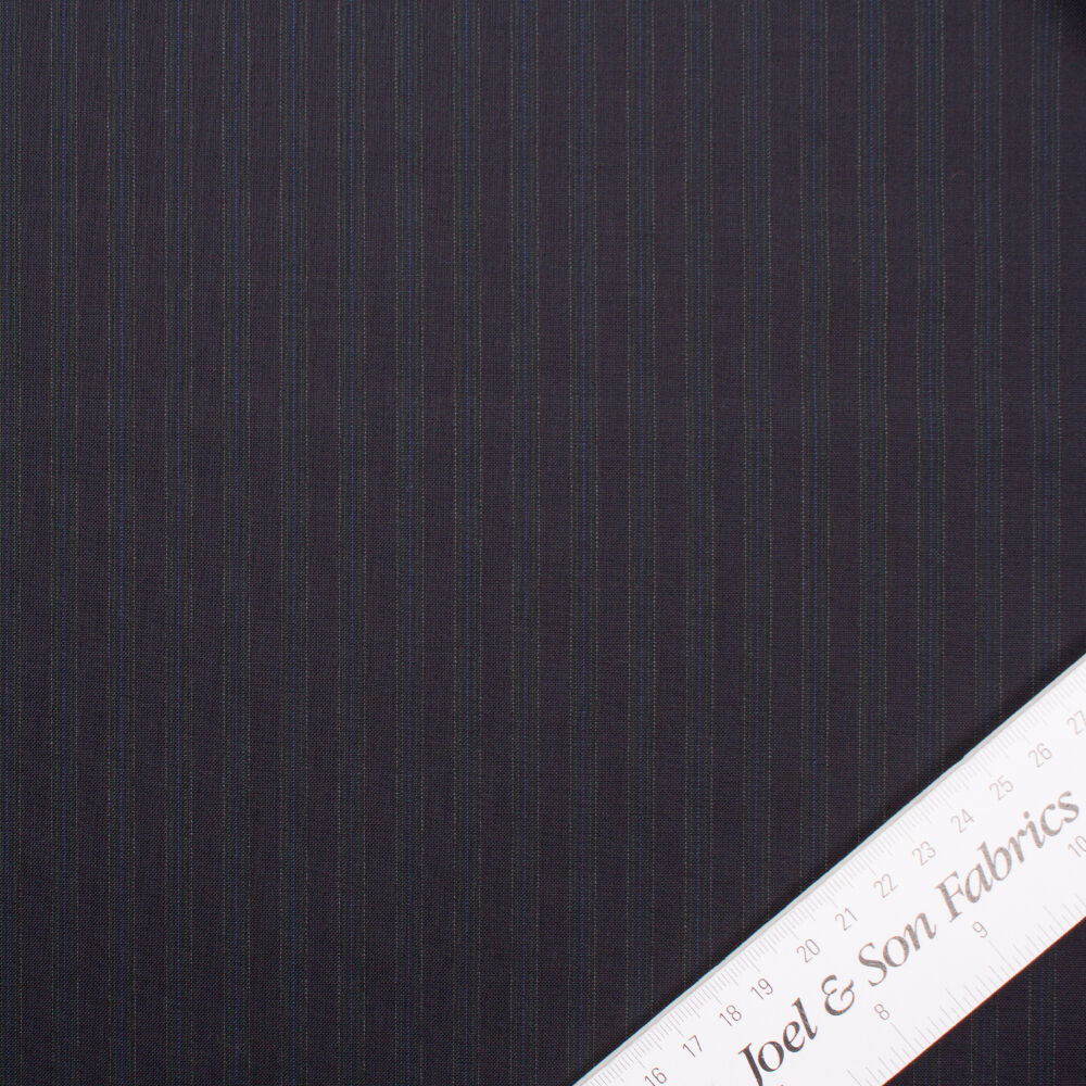 Blue Super 120s Cashmere/Wool Suiting (Sold as a 2m Piece)