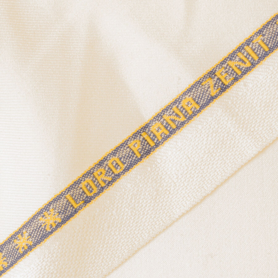 Ivory Super 200s Pure Wool Suiting