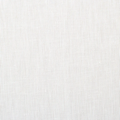 Fine Brown Striped White Linen Blend (A 3.50m Piece)