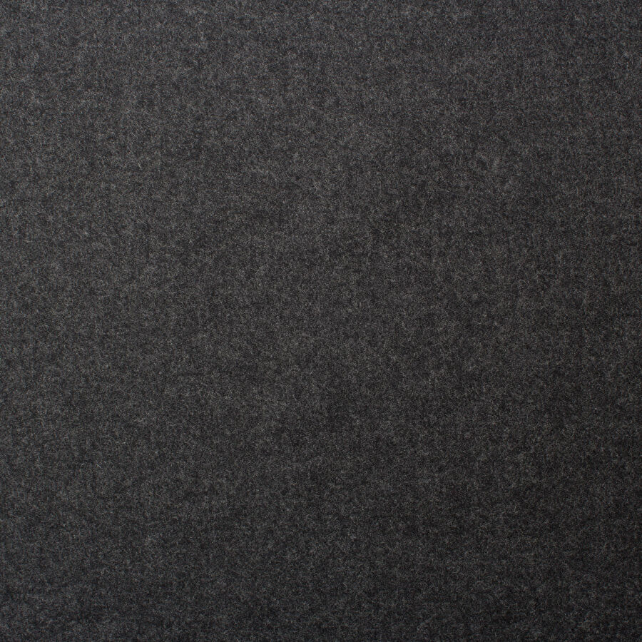 Dark Grey Wool & Cashmere Flannel