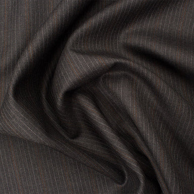 Dark Grey Superfine 15MilMil Suiting (A 2.50m piece)