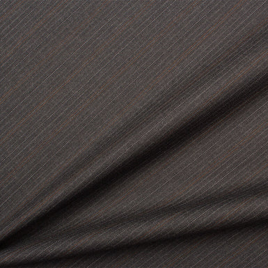 Dark Grey Superfine 15MilMil Suiting (A 2.50m piece)