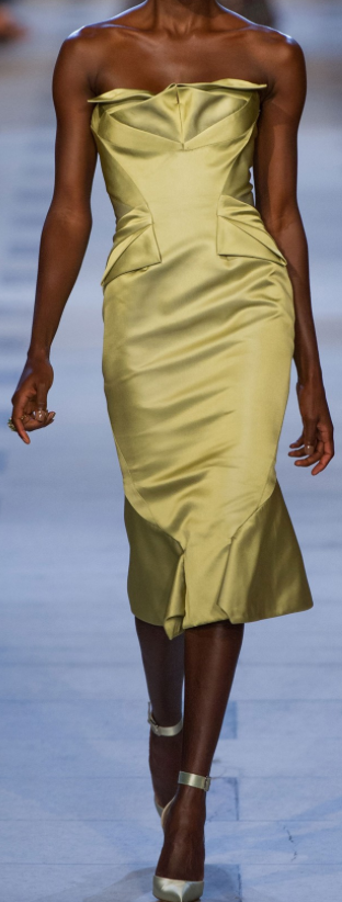 Lime Green Silk Duchess Satin