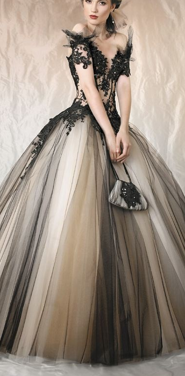 Black Polyamide Tulle