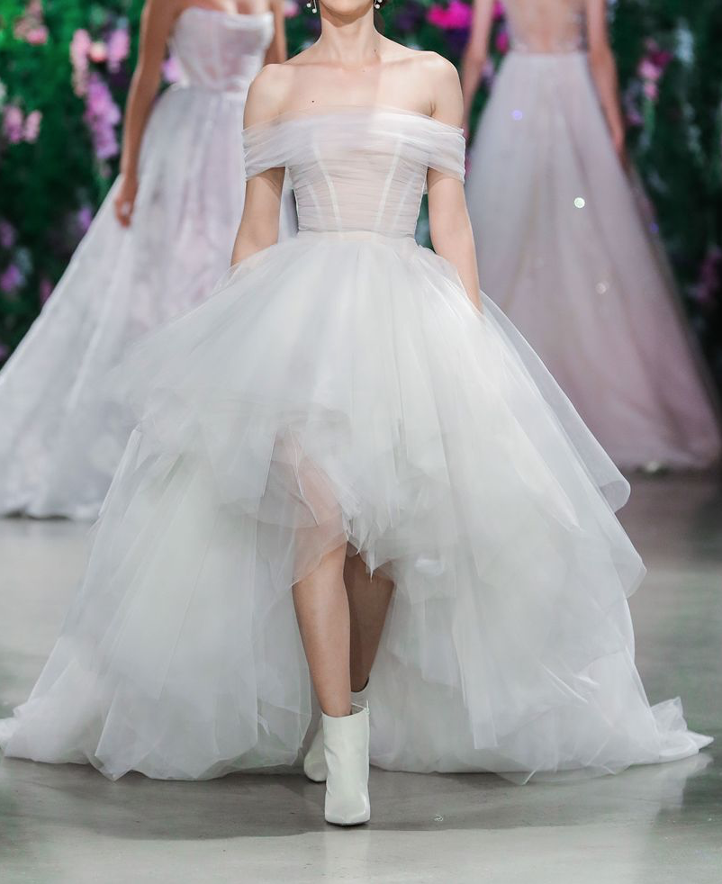 White Polyamide Tulle