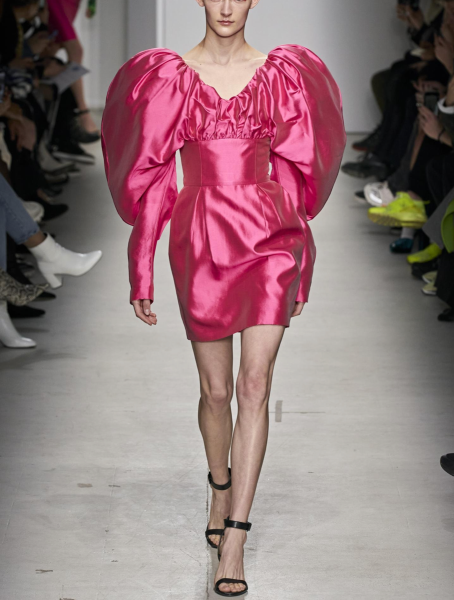 Bubble Gum Pink Pure Silk Shantung