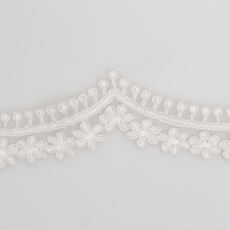 Narrow Ivory Corded Trim