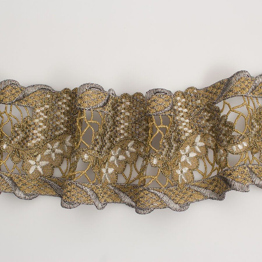 Gold & Pewter Metallic Trim