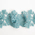 Turquoise Floral Guipure Trim