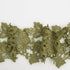 Khaki Green Floral Guipure Trim