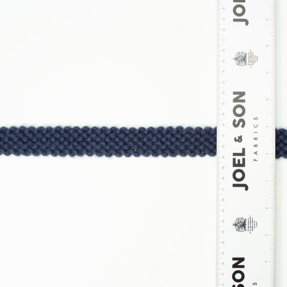 Petrol Blue Braided Trim